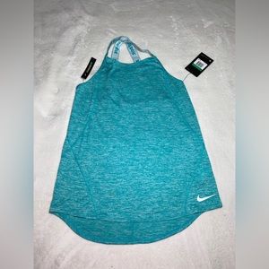 NIKE DRI-FIT GIRL'S ATHLETIC TANK TOP SHIRT SIZE XL GREEN